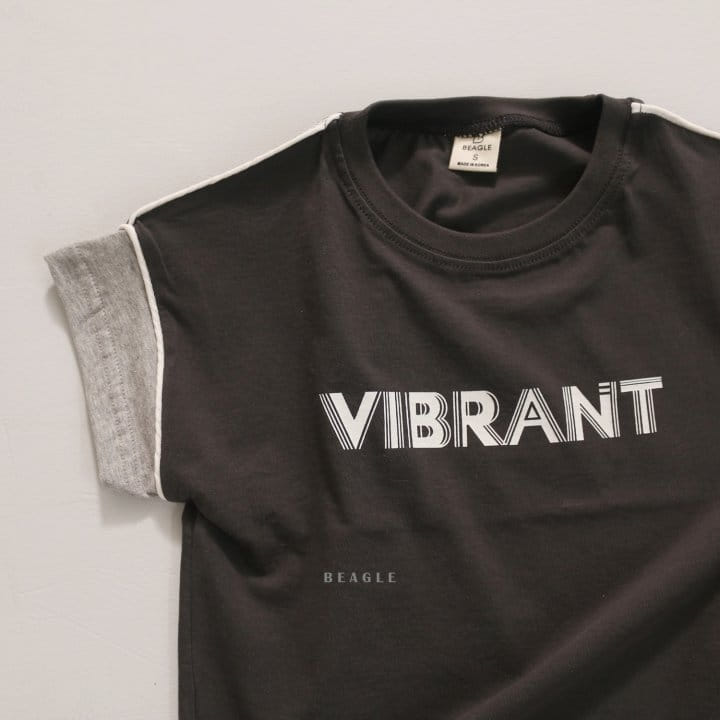 Beagle - Korean Children Fashion - #Kfashion4kids - Vibrant Bbing Line Tee - 11