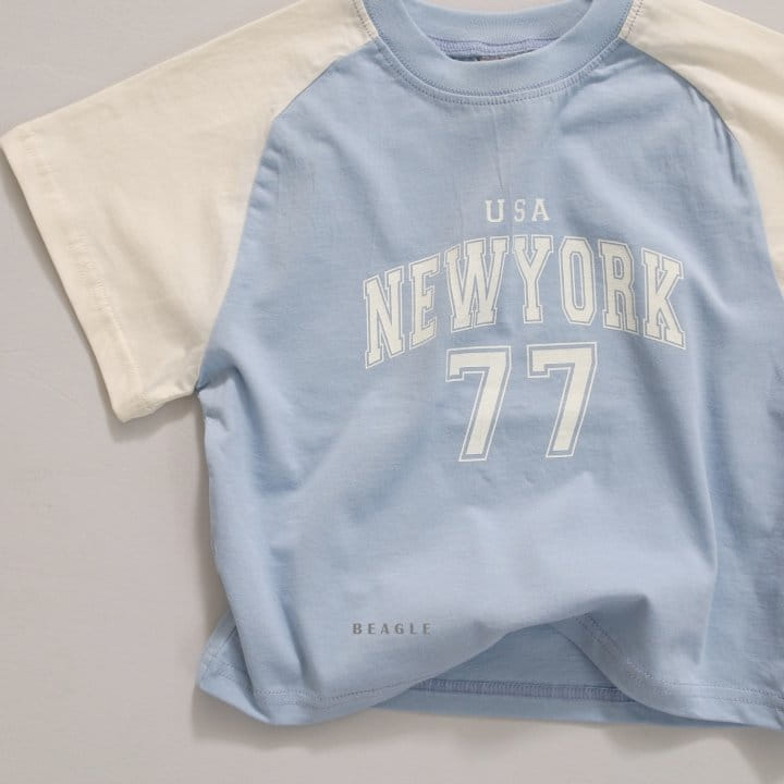 Beagle - Korean Children Fashion - #Kfashion4kids - 77 Raglan Color Tee - 9