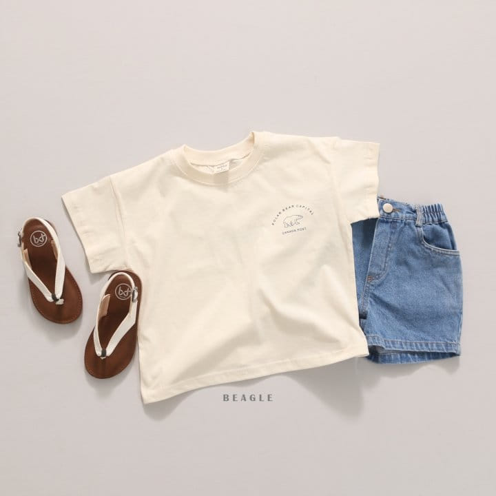 Beagle - Korean Children Fashion - #Kfashion4kids - Polar Bear Paint Tee - 8