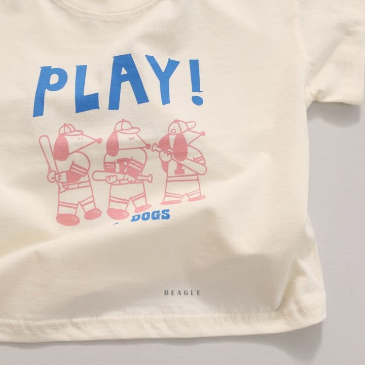 Beagle - Korean Children Fashion - #designkidswear - Play Tape Tee - 6