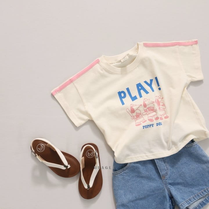 Beagle - Korean Children Fashion - #discoveringself - Play Tape Tee - 7