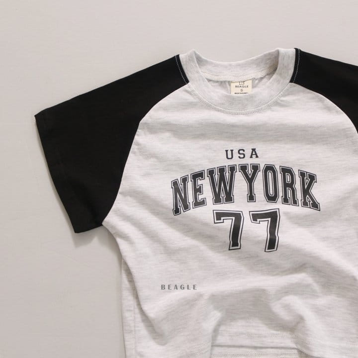 Beagle - Korean Children Fashion - #designkidswear - 77 Raglan Color Tee - 4