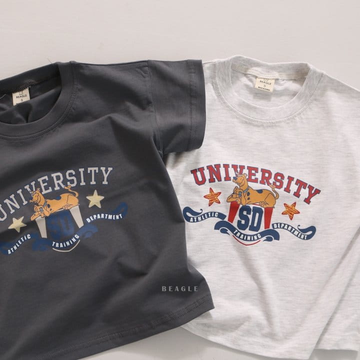 Beagle - Korean Children Fashion - #fashionkids - University Paint Tee - 3