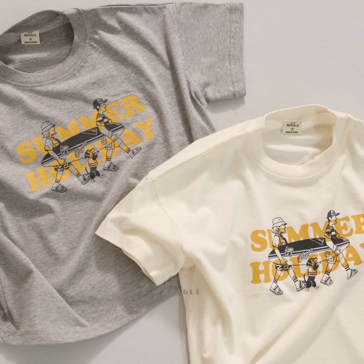 Beagle - Korean Children Fashion - #fashionkids - Summer Holiday Tee - 2