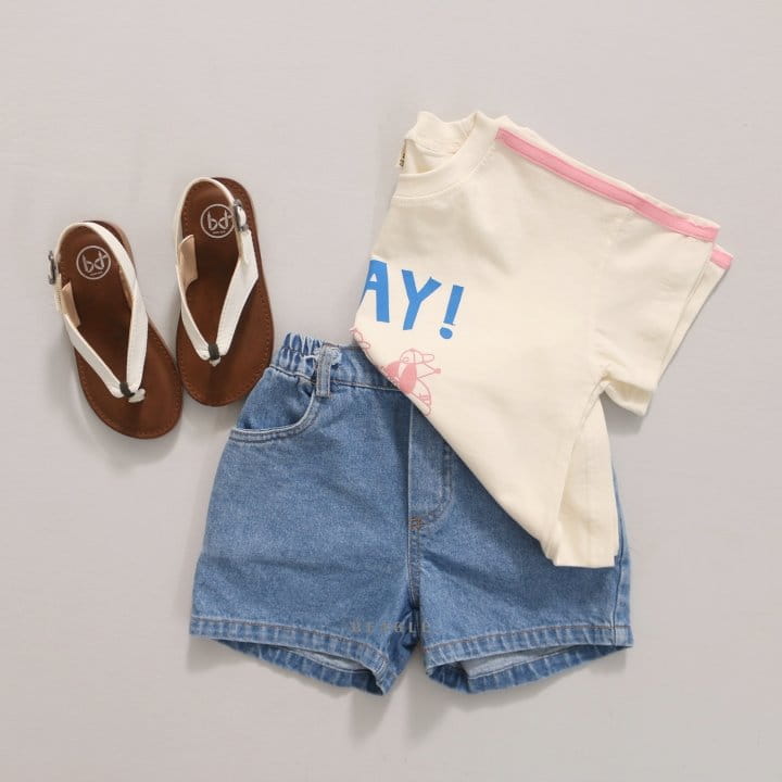 Beagle - Korean Children Fashion - #kidsshorts - Play Tape Tee - 9