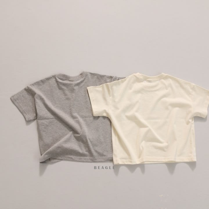 Beagle - Korean Children Fashion - #kidsshorts - Summer Holiday Tee - 3