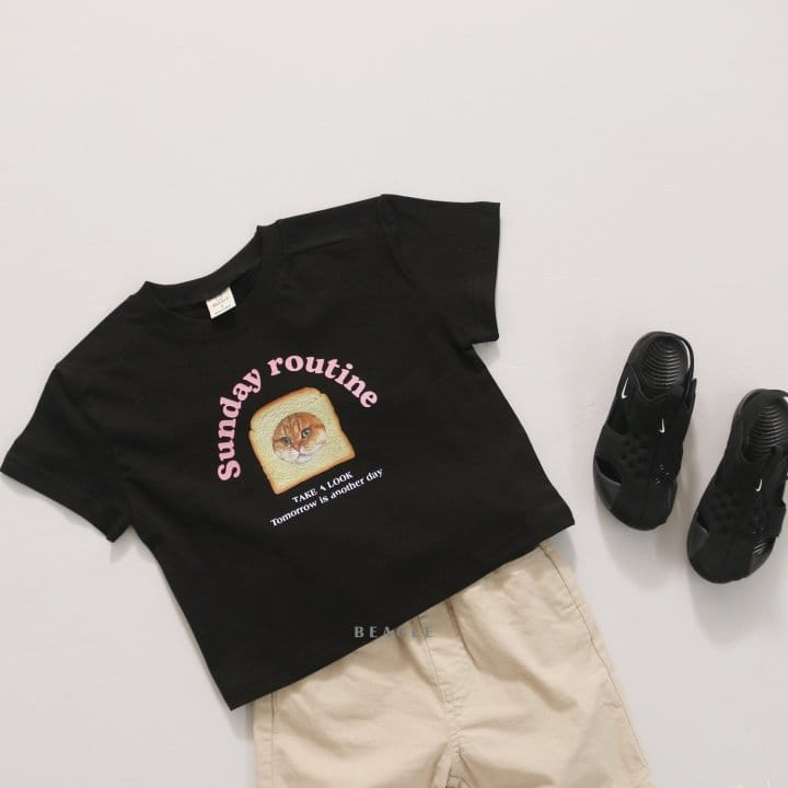 Beagle - Korean Children Fashion - #kidsstore - Bread Cat Tee - 11