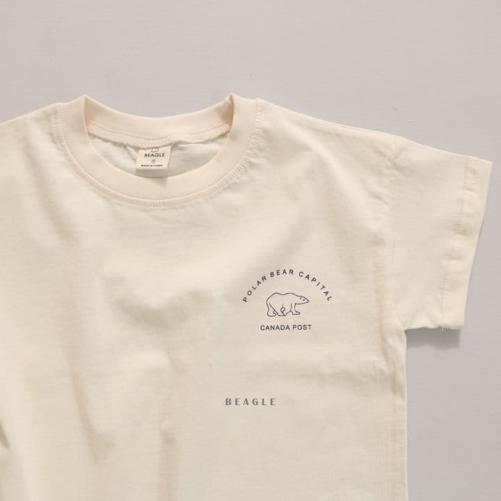 Beagle - Korean Children Fashion - #kidsstore - Polar Bear Paint Tee - 6