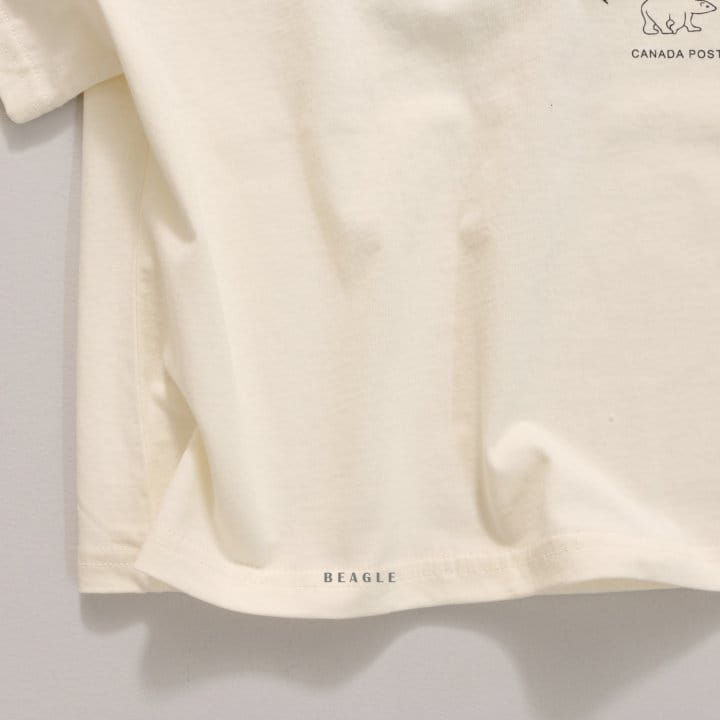 Beagle - Korean Children Fashion - #kidzfashiontrend - Polar Bear Paint Tee - 7
