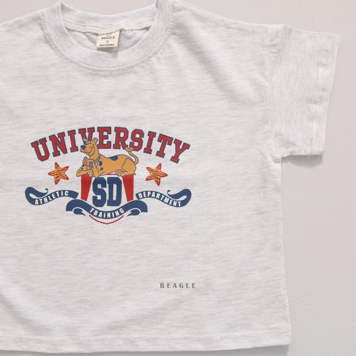 Beagle - Korean Children Fashion - #kidzfashiontrend - University Paint Tee - 6