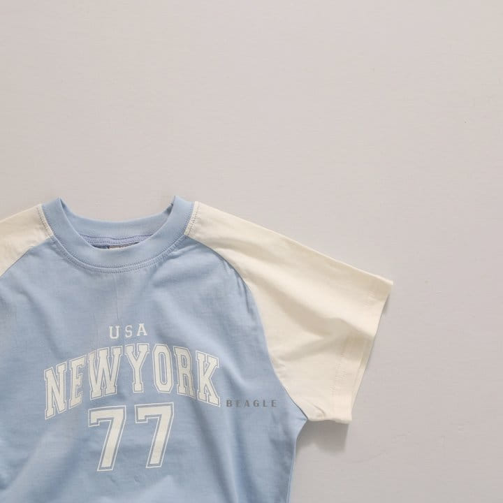 Beagle - Korean Children Fashion - #littlefashionista - 77 Raglan Color Tee - 10