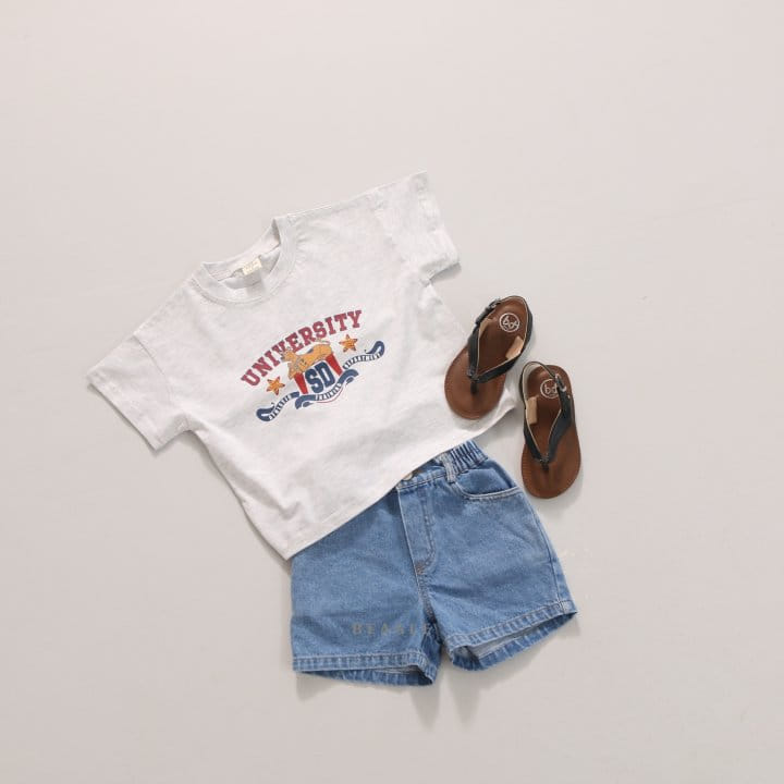 Beagle - Korean Children Fashion - #littlefashionista - University Paint Tee - 8