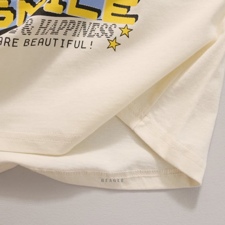 Beagle - Korean Children Fashion - #littlefashionista - Just Smile Tee - 5