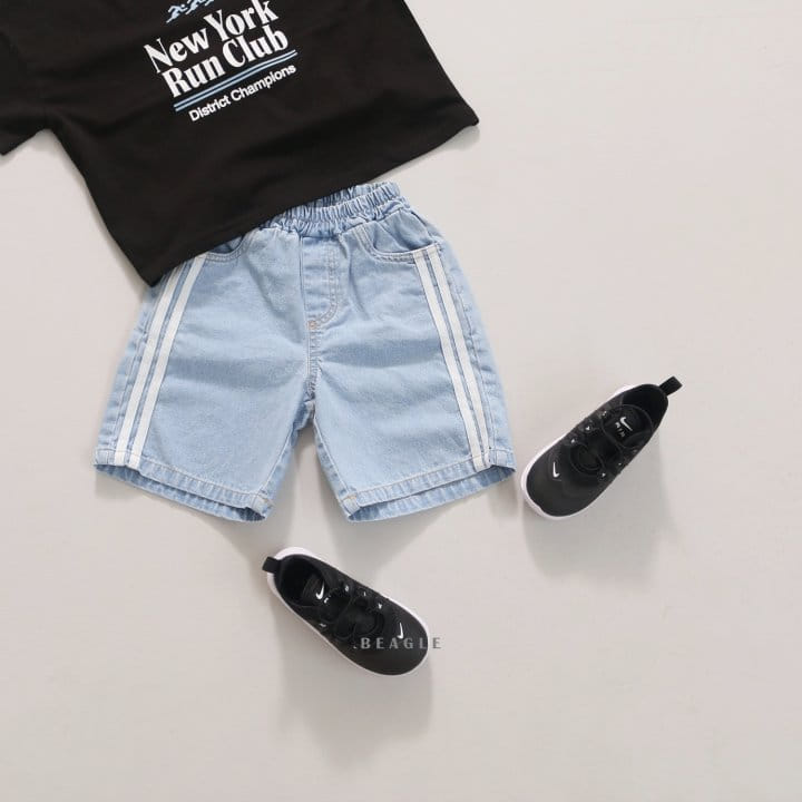 Beagle - Korean Children Fashion - #magicofchildhood - Summer Cool Denim Shorts - 10