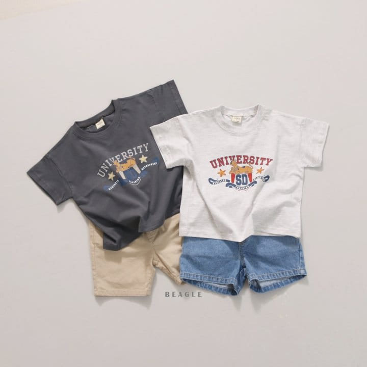 Beagle - Korean Children Fashion - #magicofchildhood - University Paint Tee - 9