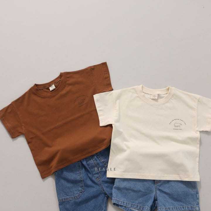 Beagle - Korean Children Fashion - #minifashionista - Polar Bear Paint Tee - 11