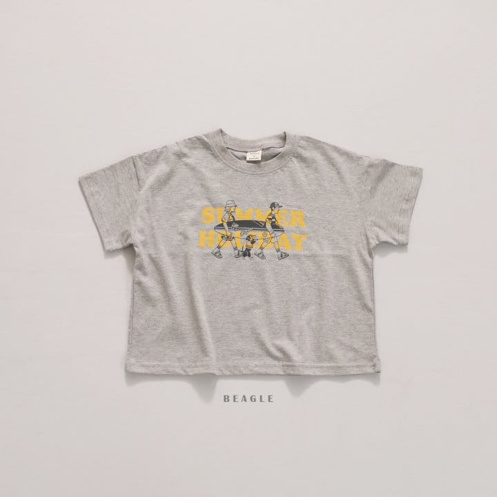 Beagle - Korean Children Fashion - #prettylittlegirls - Summer Holiday Tee - 10