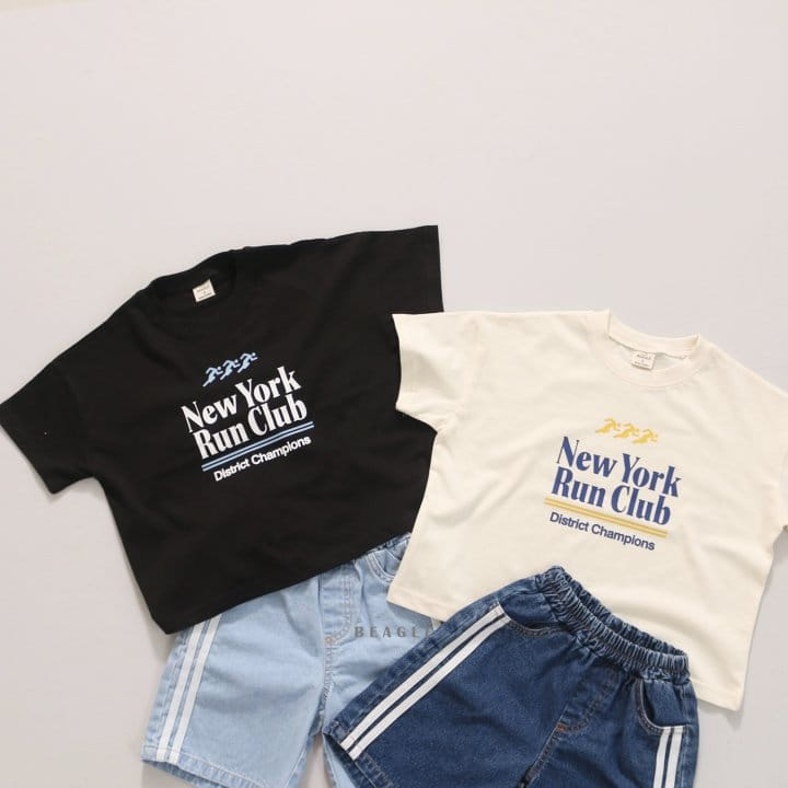 Beagle - Korean Children Fashion - #toddlerclothing - New York Box Tee - 11