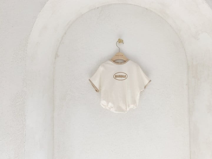 Bebe Nine - Korean Baby Fashion - #babyboutique - Bubble Color Body Suit - 2