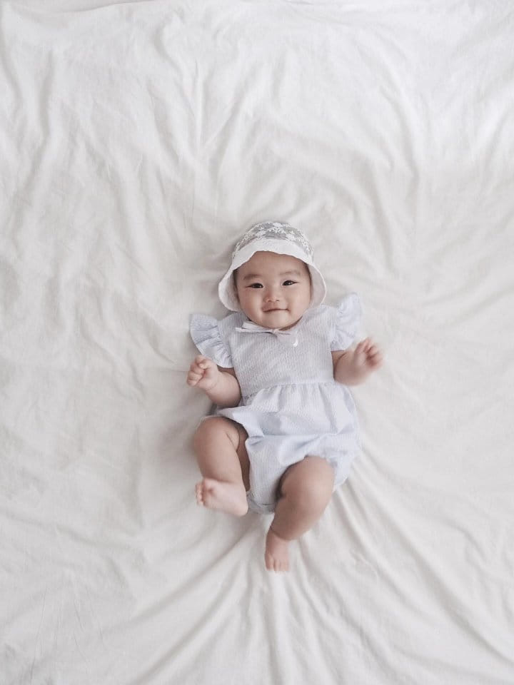 Bebe Nine - Korean Baby Fashion - #babyboutique - Lily Frill Body Suit - 9