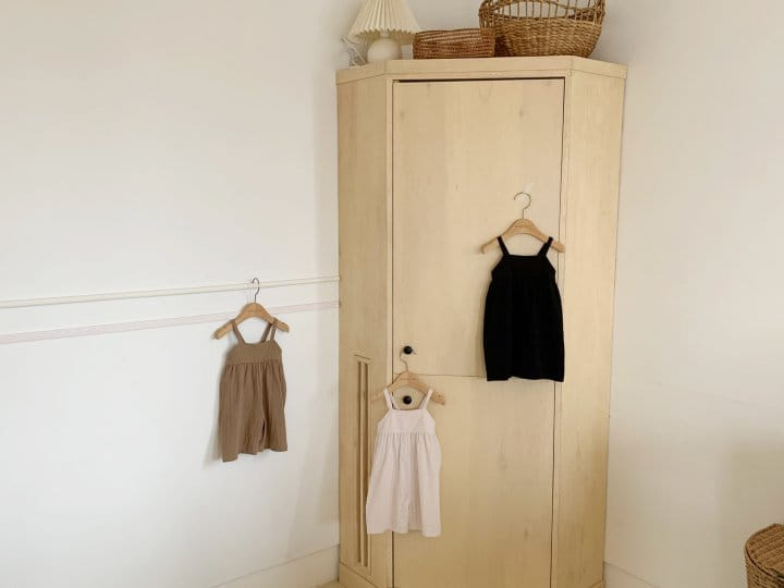 Bebe Nine - Korean Baby Fashion - #babyboutique - Daisy Wide Dungarees