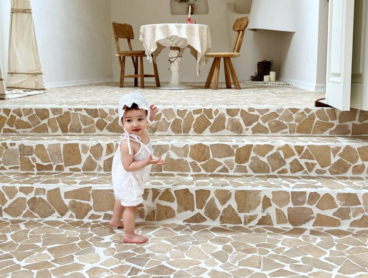 Bebe Nine - Korean Baby Fashion - #babyboutiqueclothing - Flower Punching Body Suit - 8
