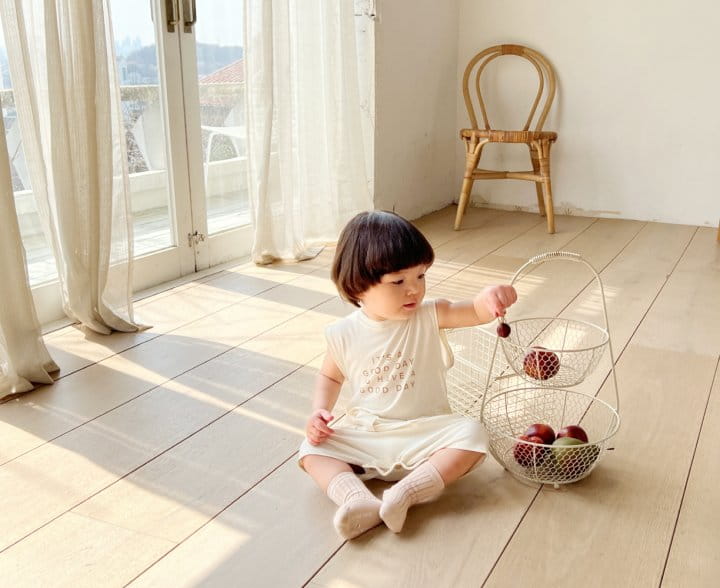 Bebe Nine - Korean Baby Fashion - #babyclothing - Good Day Body Suit - 7