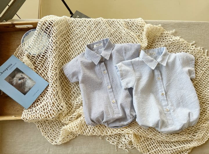 Bebe Nine - Korean Baby Fashion - #babyfashion - Willy Collar Body Suit - 2
