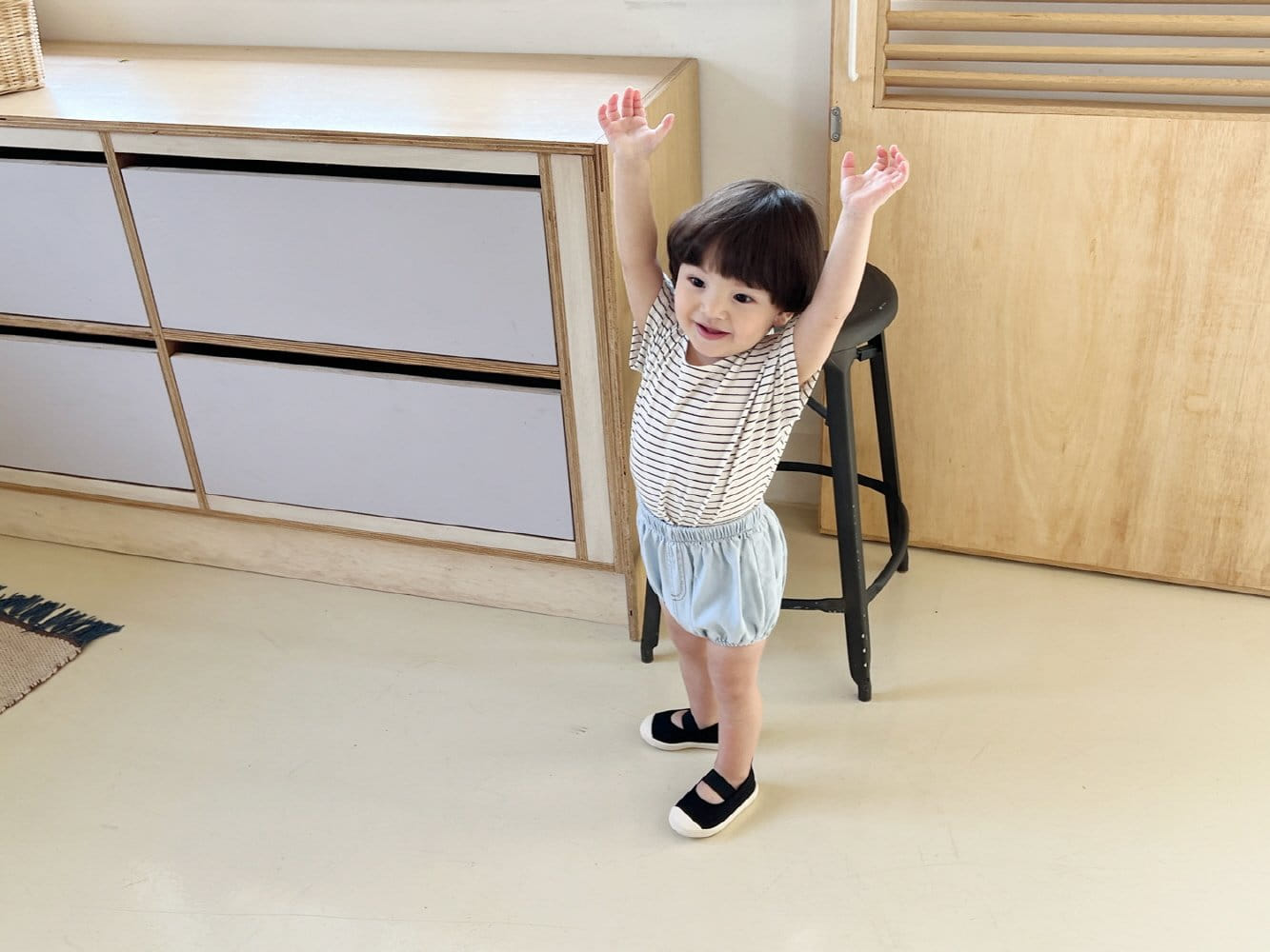 Bebe Nine - Korean Baby Fashion - #babyfashion - Sugar Denim Bloomers - 6