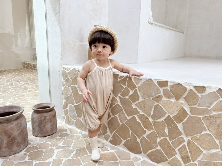 Bebe Nine - Korean Baby Fashion - #babyfever - Bubble Sleeveless Body Suit - 9