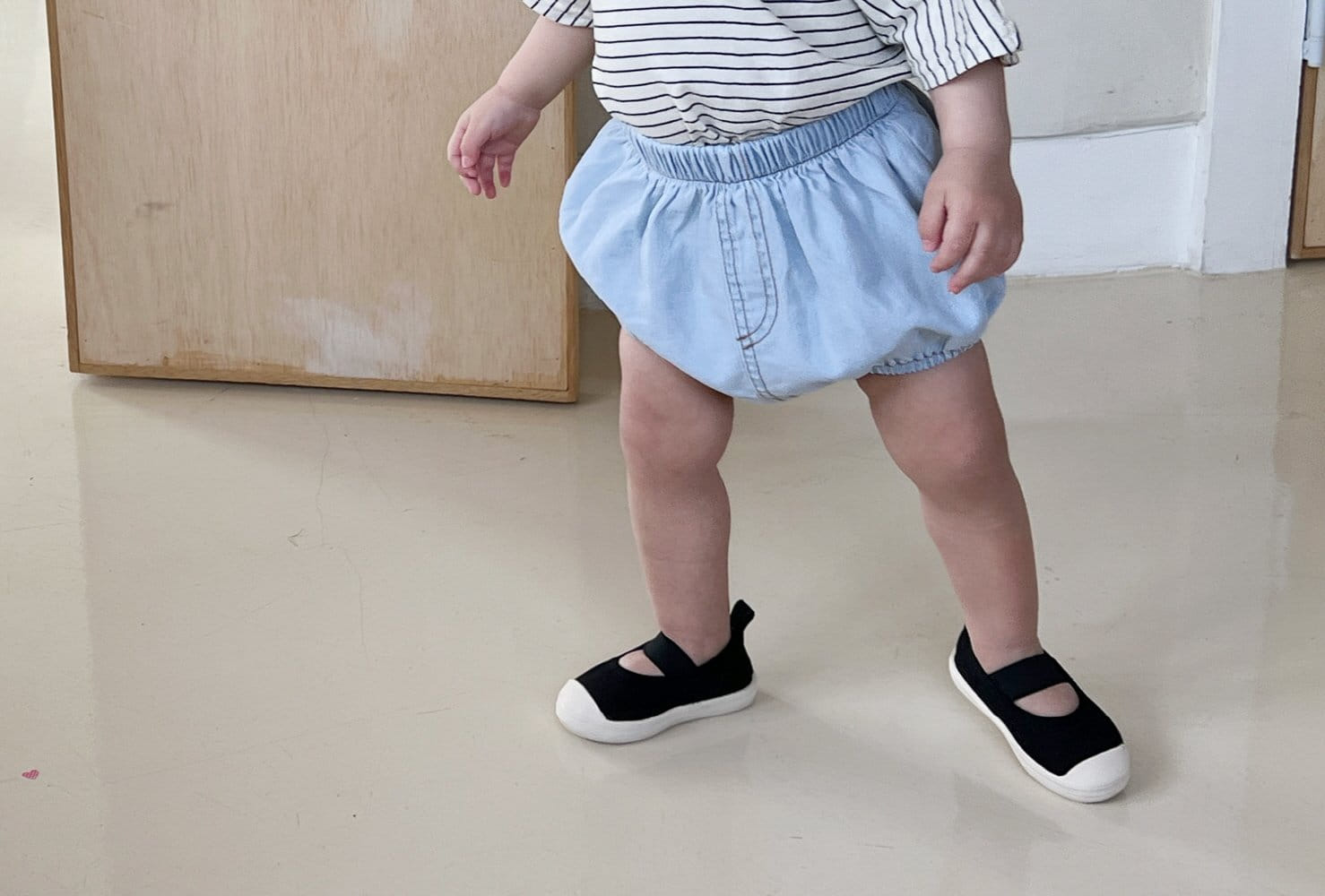 Bebe Nine - Korean Baby Fashion - #babyfever - Sugar Denim Bloomers - 7