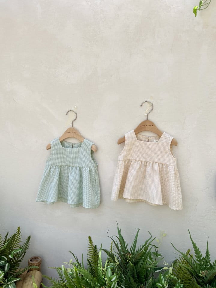 Bebe Nine - Korean Baby Fashion - #babylifestyle - Clemen Top Bottom Set - 2