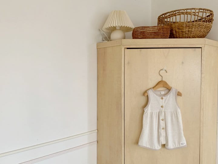 Bebe Nine - Korean Baby Fashion - #babyoninstagram - Choco Latte Body Suit - 11