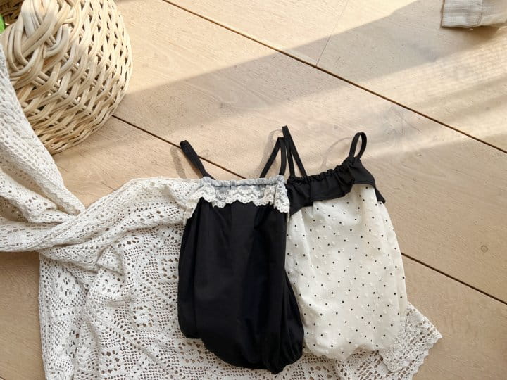 Bebe Nine - Korean Baby Fashion - #babyootd - Loli Frill Body Suit
