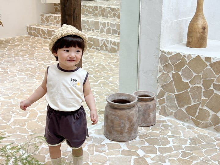 Bebe Nine - Korean Baby Fashion - #babyootd - Joy Top Bottom Set - 8