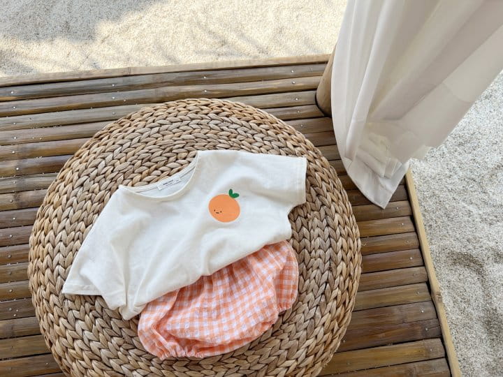 Bebe Nine - Korean Baby Fashion - #babyootd - Vita Bloomers Top Bottom Set - 3