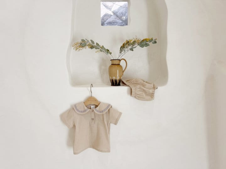 Bebe Nine - Korean Baby Fashion - #babyootd - Bibi Sera Top Bottom Set - 2