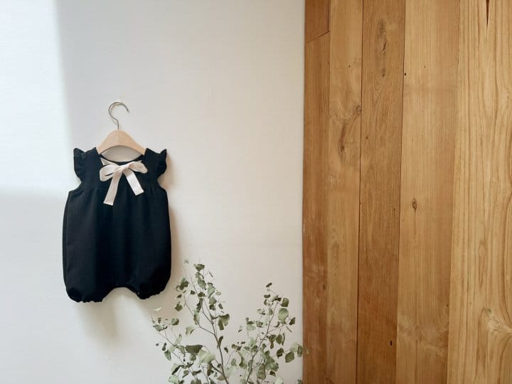 Bebe Nine - Korean Baby Fashion - #babyootd - Angel Ribbon Body Suit - 5