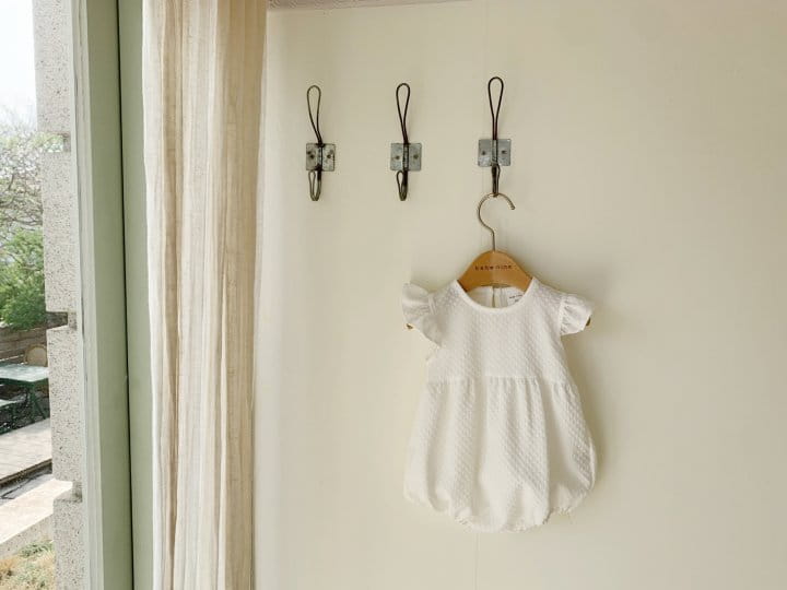 Bebe Nine - Korean Baby Fashion - #babyootd - Lily Frill Body Suit - 3