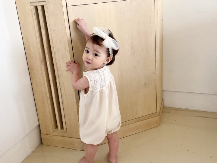 Bebe Nine - Korean Baby Fashion - #babyoutfit - Bebe Ribbon Hair Band - 5