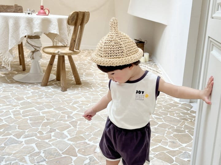 Bebe Nine - Korean Baby Fashion - #babyoutfit - Joy Top Bottom Set - 10