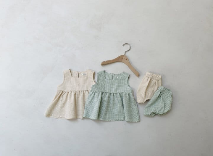 Bebe Nine - Korean Baby Fashion - #babyoutfit - Clemen Top Bottom Set - 5
