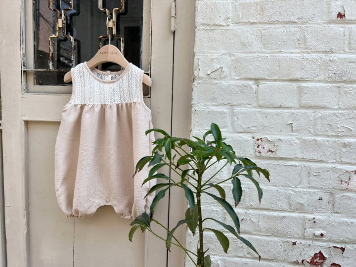 Bebe Nine - Korean Baby Fashion - #babyoutfit - Heim Body Suit - 3