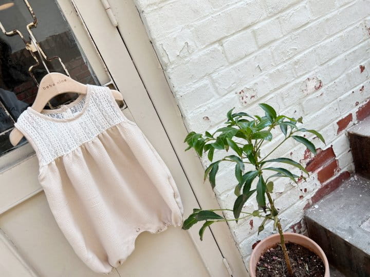 Bebe Nine - Korean Baby Fashion - #babyoutfit - Heim Body Suit - 4