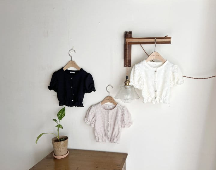 Bebe Nine - Korean Baby Fashion - #babyoutfit - Edgr Frill Cardigan - 3