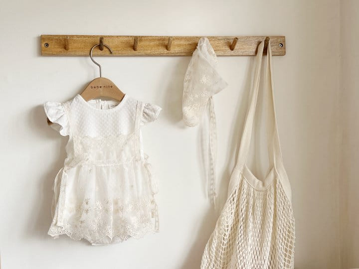 Bebe Nine - Korean Baby Fashion - #babywear - Lily Frill Body Suit - 6