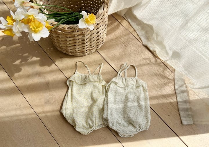 Bebe Nine - Korean Baby Fashion - #onlinebabyboutique - Lora Frill Body Suit