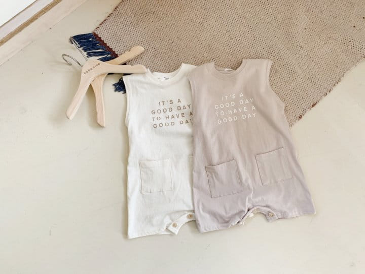 Bebe Nine - Korean Baby Fashion - #onlinebabyboutique - Good Day Body Suit - 2