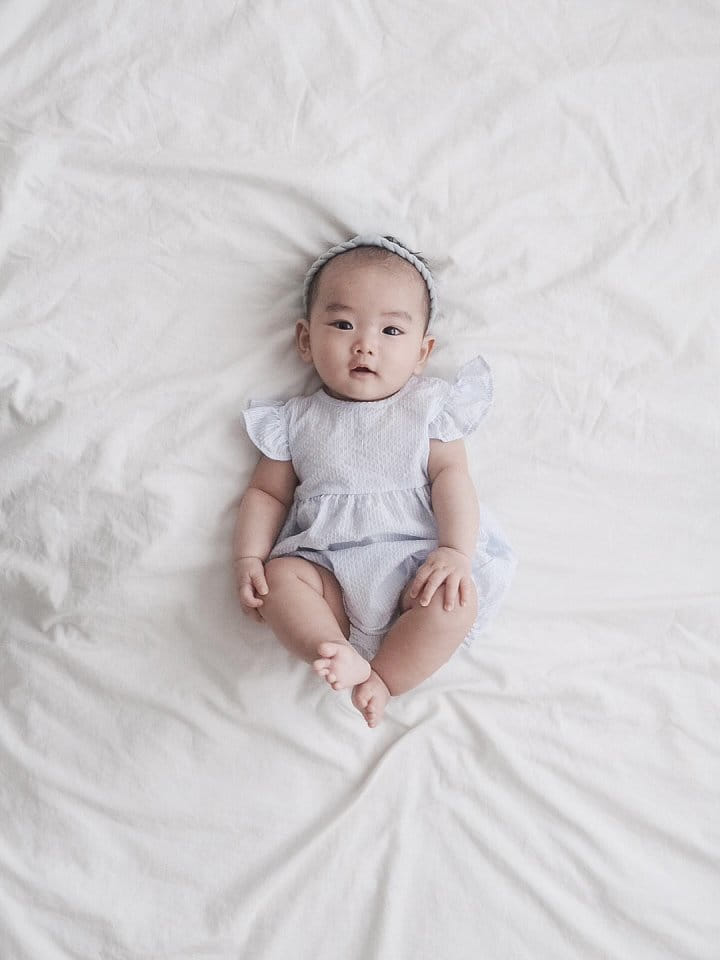 Bebe Nine - Korean Baby Fashion - #onlinebabyboutique - Lily Frill Body Suit - 7