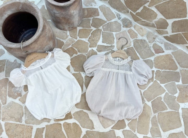 Bebe Nine - Korean Baby Fashion - #onlinebabyshop - Charlot Body Suit - 9